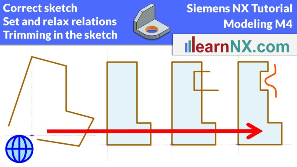 Siemens NX Tutorial | Synchronous modeling