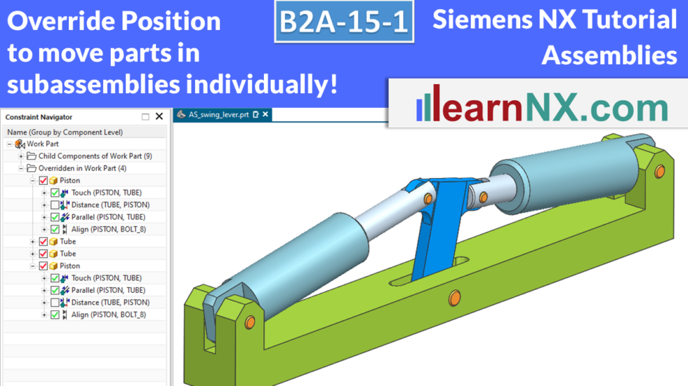 B2A-19-1 | Siemens NX WAVE Geometry Linker