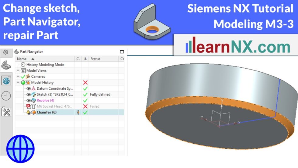 Siemens NX Tutorial | Shell and draft